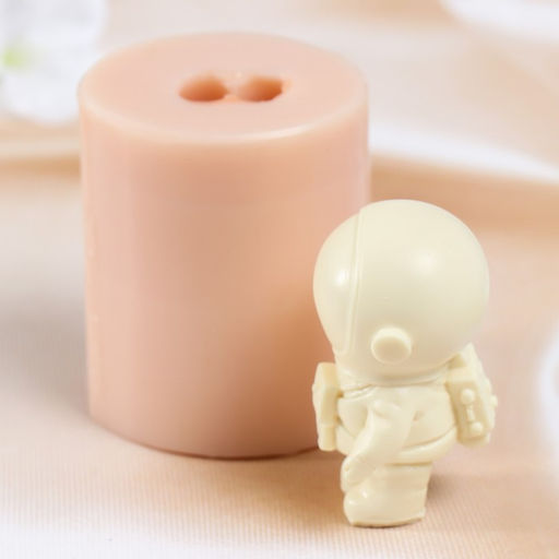 Силиконовый молд, форма для заливки «Космонавт стоит», 6.5×4×3 см