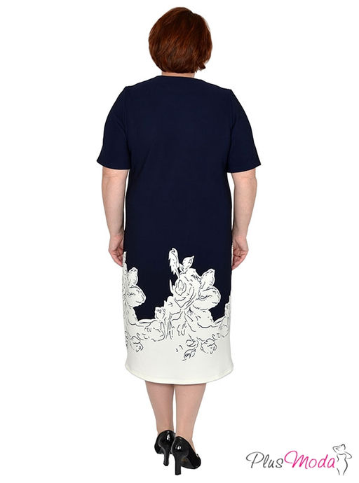 Платье Модель №501 размеры 44-82 - Plusmoda фото 5