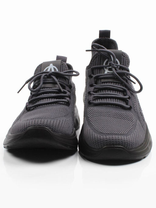 03-TEX-D01-04 DK. GREY Кроссовки летние мужские (текстиль)