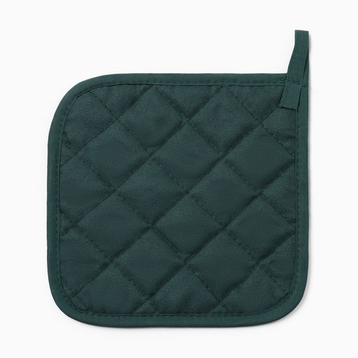 Прихватка «Доляна. Базилик», 17×17 см, белая