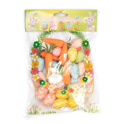 Пасхальный декор Ассорти 3,5 см и 5 см (32 шт) SF-7862, №1 - Больше подарков фото 2