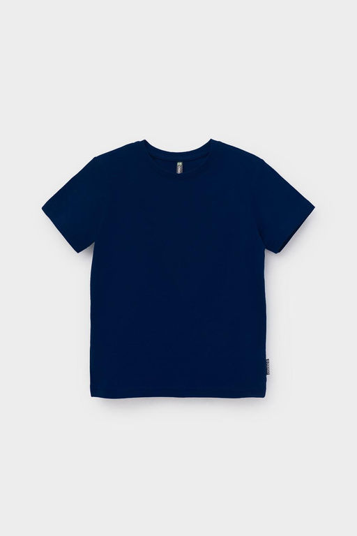 Футболка Crockid детская из хлопка индиго  фото 4