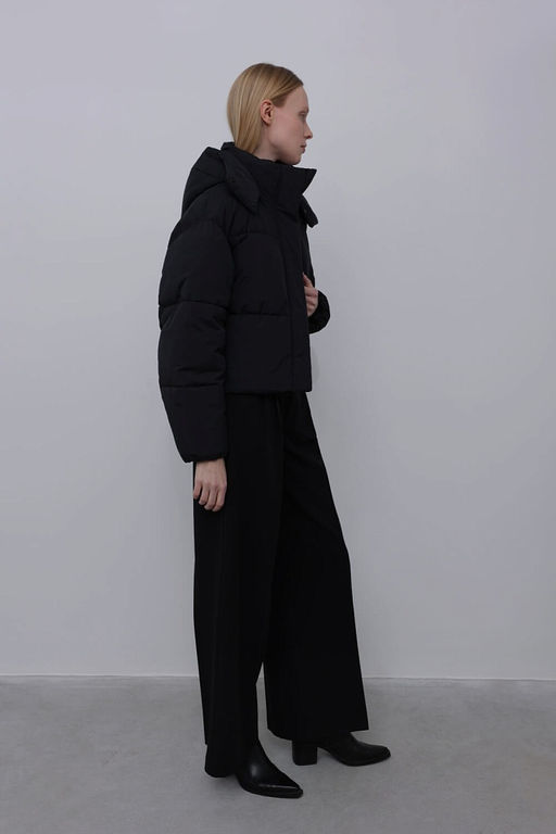 Стеганая куртка c капюшоном - Incity фото 4