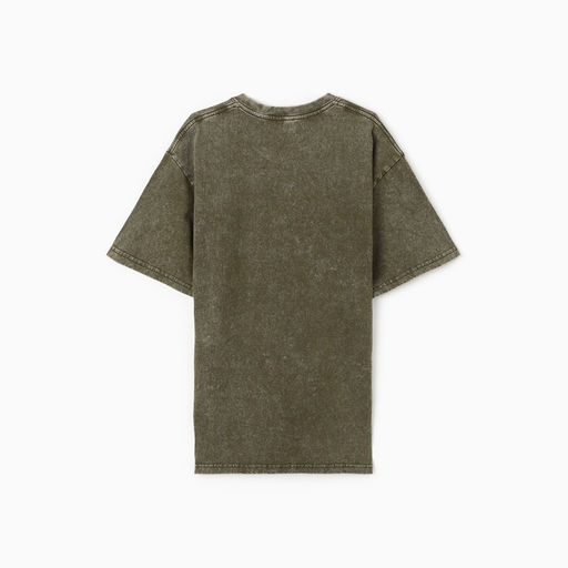 Футболка мужская MIST из вареного хлопка, зеленый, р-р M