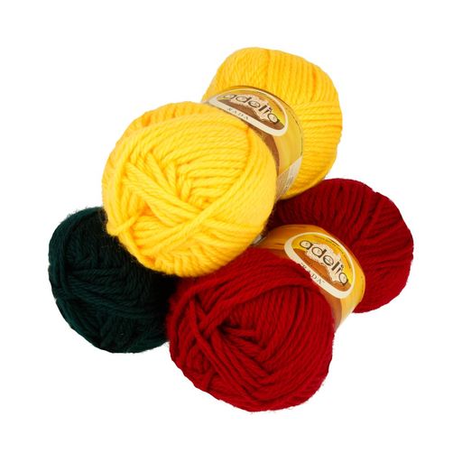 Пряжа ADELIA RADA 100% акрил 10 шт. х 100 г 80 м  4 м