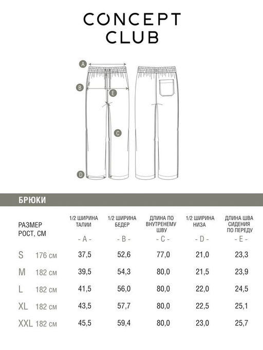 10100160043 Брюки муж. Wade черный - Concept club фото 5