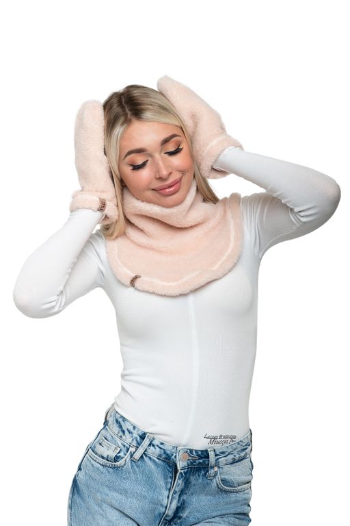 Воротник манишка меховая, 5 цветов