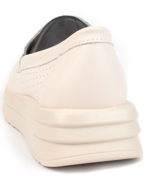 03-SD4-1D BEIGE Полуботинки женские (натуральная кожа)