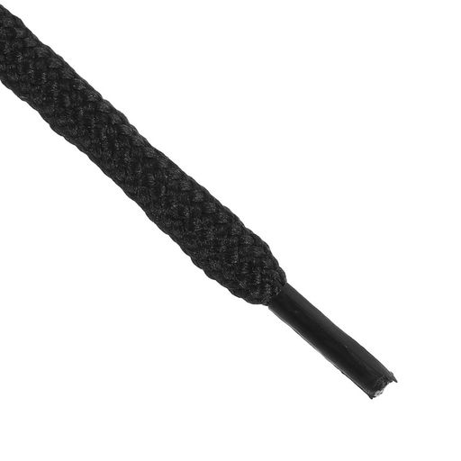 Цена за 25 шт. Шнурки для обуви, круглые, d = 4,5 мм, 150 см, фасовка 25 шт, цвет чёрный