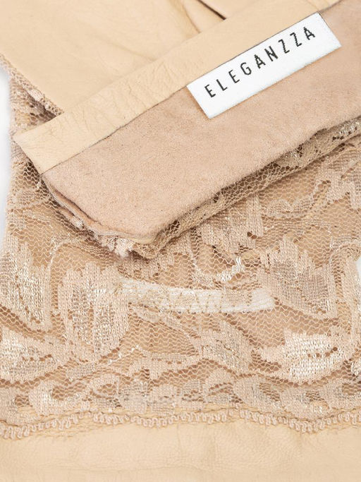 Перчатки женские б/п 00388 beige vanilla - Eleganzza фото 8