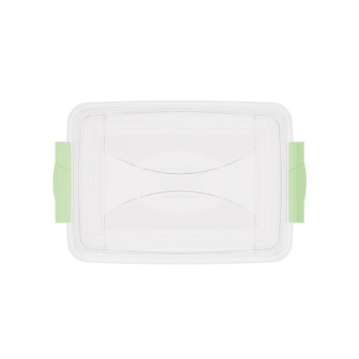 Цена за 2 шт. Контейнер прямоугольн. с ручками 2,5л. М421