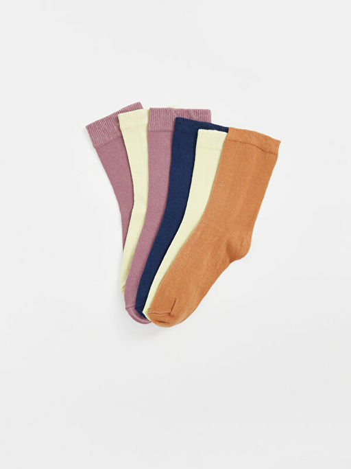 Basic K?z ?ocuk Soket ?orap 3l? - Waikiki фото 2