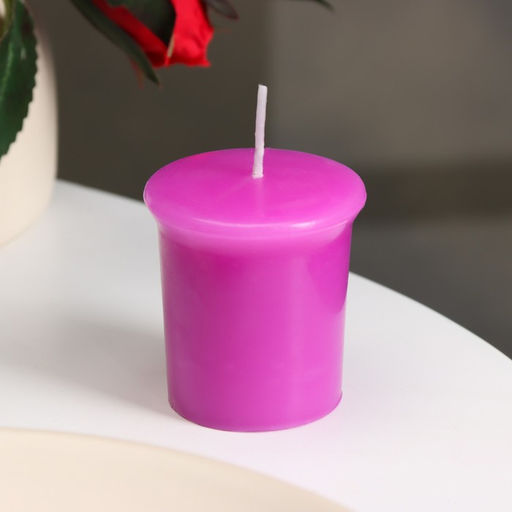 Цена за 3 шт. Свеча ароматическая Black Cherry, чёрная вишня, 5×4.5 см
