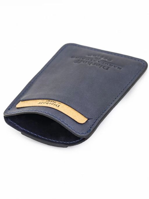 Мужская кожаная визитница Dierhoff Д 6018-912 - Sergio valentini фото 3