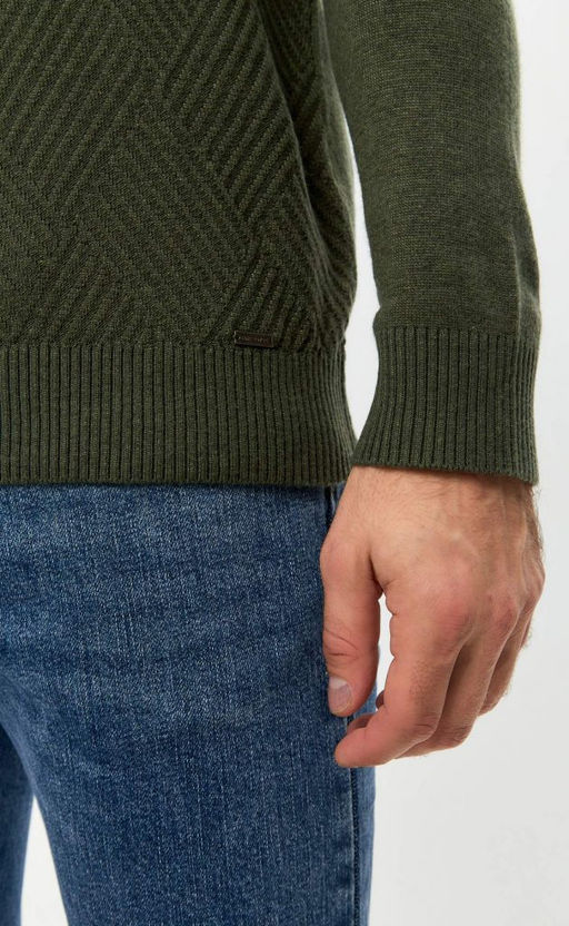 Джемпер F421-1570 khaki - Fine joyce фото 5