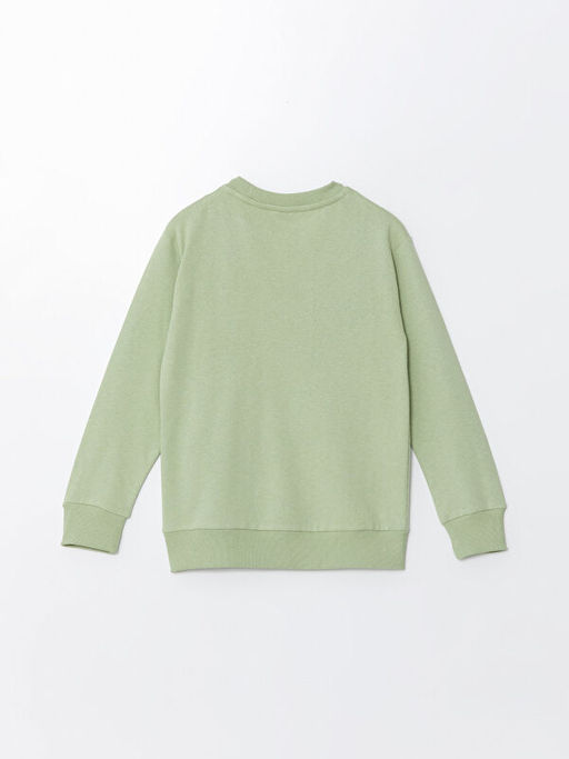 Bisiklet Yaka Erkek ?ocuk Sweatshirt - Waikiki фото 3