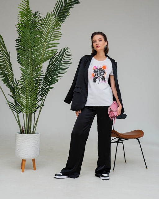 Футболка из хлопка FPP023 - Sahar art lab фото 5