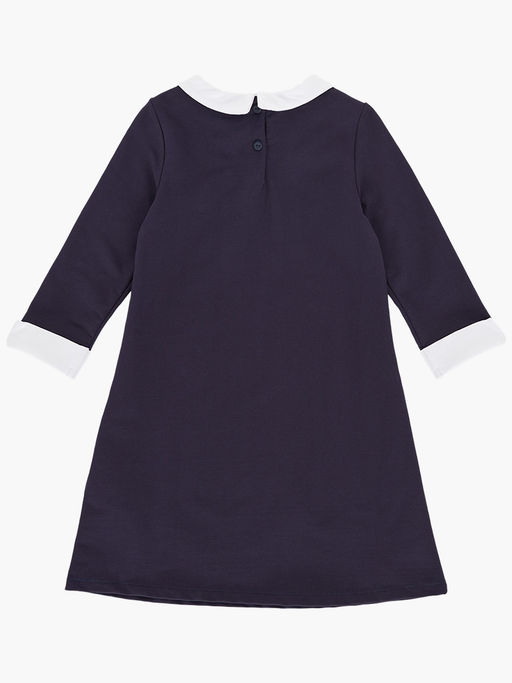 Платье для девочки в школу с воротником UD 4761(5104) синий - Mini maxi фото 4