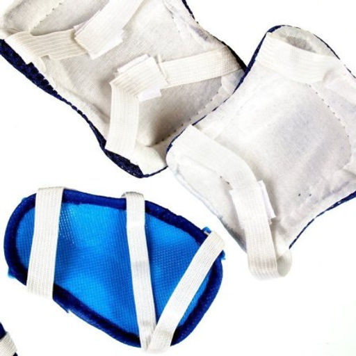 Защита для катания на роликах и велосипеде 6 предметов. 4-15лет / Yan-0021BL /уп 100/ синий - Галеонтрейд фото 9