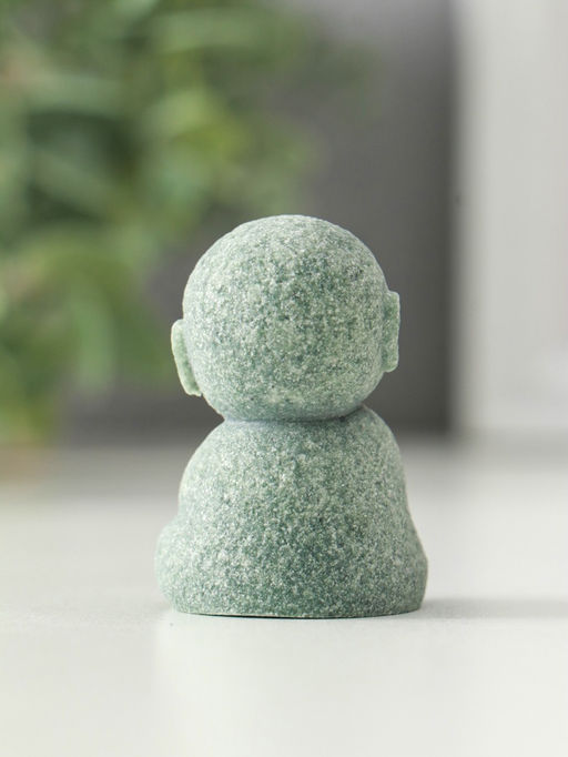 Цена за 2 шт. Фигурка песчаник «Маленький монах с чётками - священные писания», 3.3×4×7 см