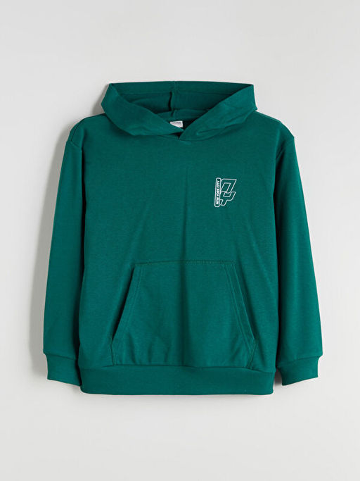 Kap??onlu Erkek ?ocuk Sweatshirt