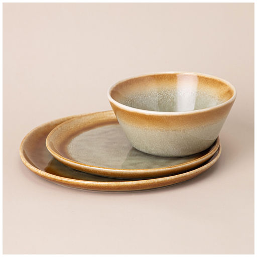 НАБОР ПОСУДЫ ОБЕДЕННЫЙ НА 4 ПЕР. 12 ПР. ЗЕЛЕНЫЙ - Lefard фото 3