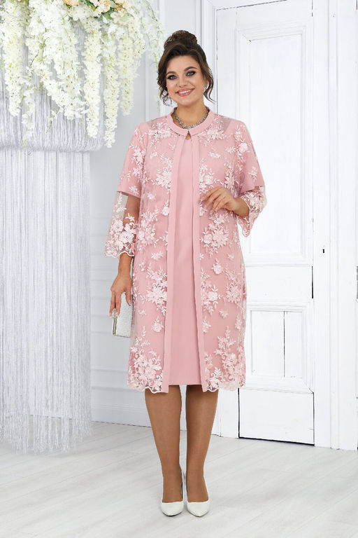 Платье Ninele 7431-Р темно-синий - Mira fashion фото 1384