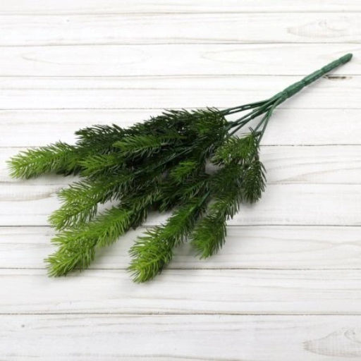 Елка ветка искусственная 42 см 7 веток / AB4192-7P /уп 2/250/1000/Новый год (Красный) - Галеонтрейд фото 8