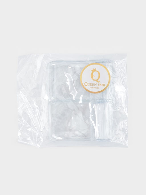 Органайзер-упаковка набор для хранения украшений QF, с зип-лок замком 10 шт., 6?4 см, прозрачный