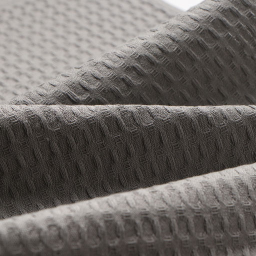 Набор кухонное полотенец Доляна тёмно-серый, 35х60см-3шт., 100% хл, вафля, 220 гр/м2  фото 3