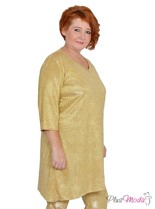Туника Модель №1081 размеры 44-84 - Plusmoda фото 3