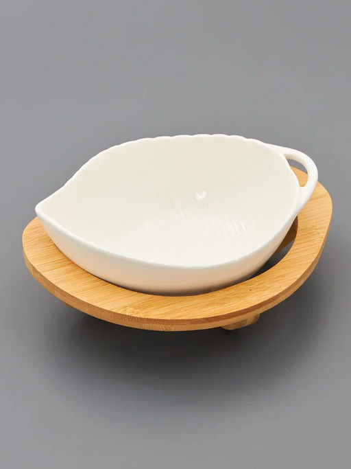 Салатник JEWEL Фиона на подставке (фарфор)