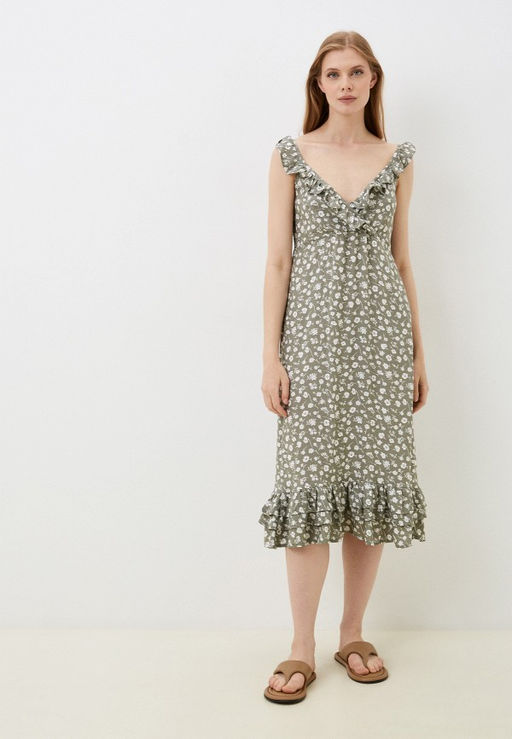 Платье с цветочным принтом - Incity фото 6