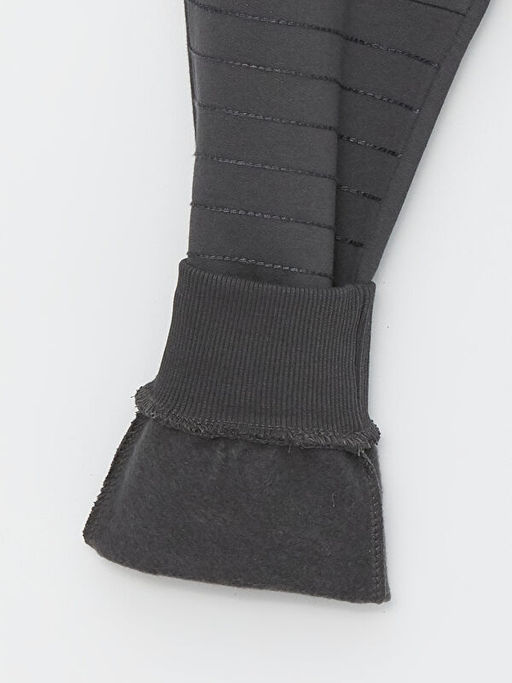 Beli Lastikli Bask?l? Erkek ?ocuk Jogger E?ofman Alt? - Waikiki фото 3