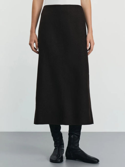 Юбка миди с шерстью / Zarina