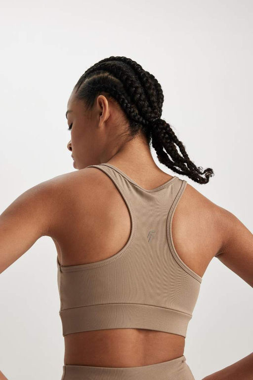 Спортивный бюстгальтер DeFactoFit с воротником-халтером  фото 9