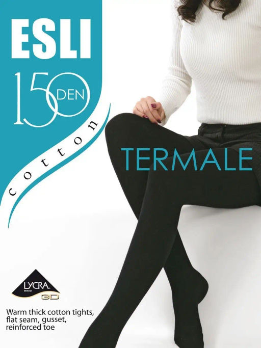 Колготки теплые ESLI TERMALE 150 nero