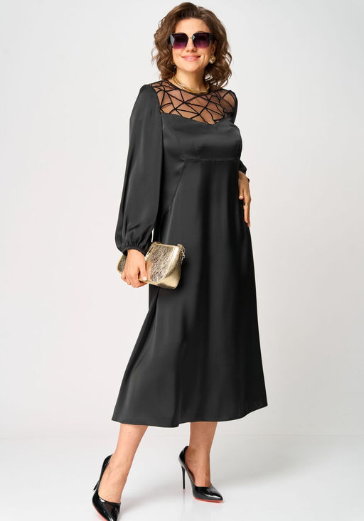 Платье EVA GRANT 7268В черный