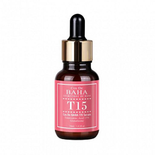 Cos de Baha T15 Serum (T15), 30ml - Сыворотка для лица с 15% транексамовой кислотой