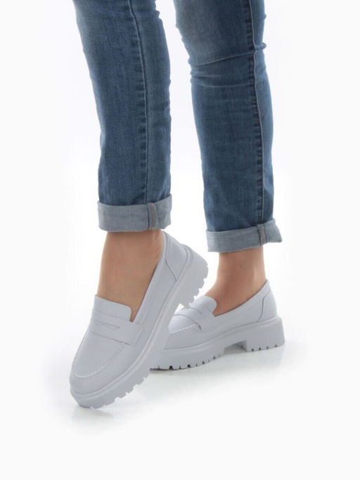 03-PDD178-5 LT. GRAY Полуботинки женские (натуральная кожа) - Фабричный китай фото 15