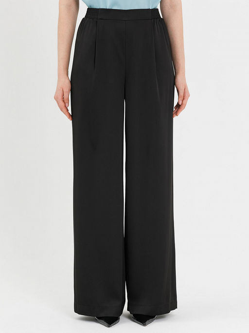 Брюки атласные Новый год