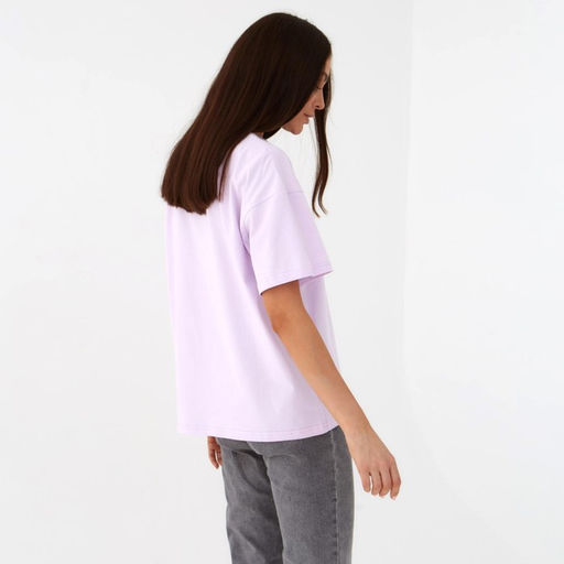 Футболка женская MIST basic, размер 44-46, лиловая