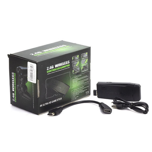 Игровая приставка, консоль Game Stick Lite 64Gb, 10000 игр, 4K, 2,4 ГГц. 8 бит, 16 бит, 32 бит - Family фото 6