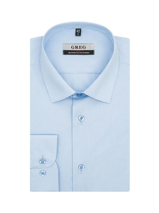 Сорочка мужская длинный рукав GREG 220/239/4030/Z_V  фото 6