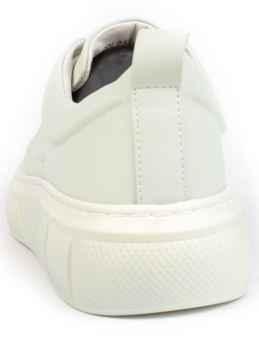 05-PDL255-6 LT. GREEN Кроссовки женские (натуральная кожа) - Фабричный китай фото 6