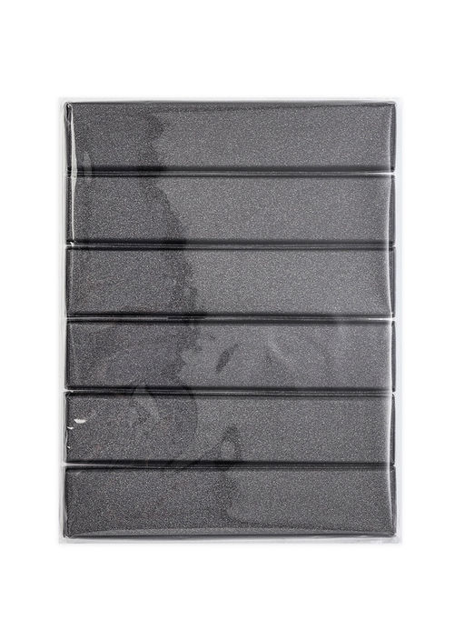 Набор коробочек подарочных 6 шт. под браслет/цепочку/часы «Блеск», 21×4 см, цвет чёрный (7892893)