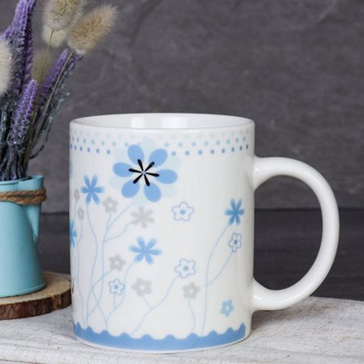 Кружка 400 мл Цветы / 4260 /уп 72/ - Галеонтрейд фото 2