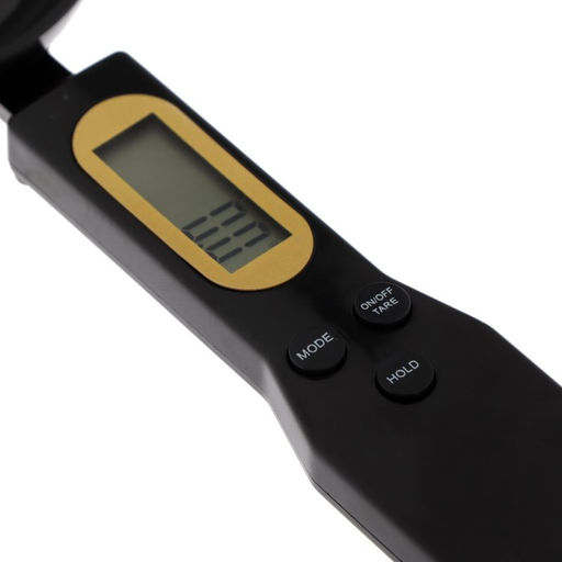 Мерная ложка Luazon LV-507, электронная, до 0.5 кг, чёрная
