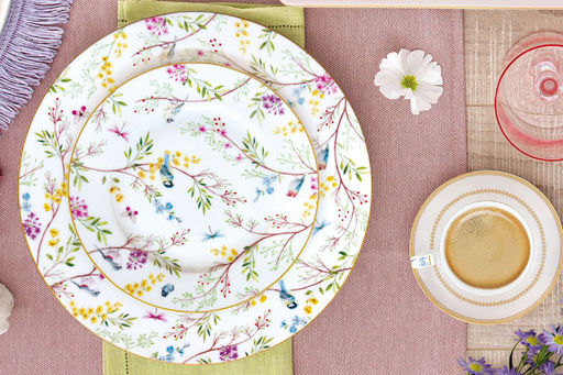 Тарелка обеденная Пение птиц, 26,5 см - Easy life фото 3