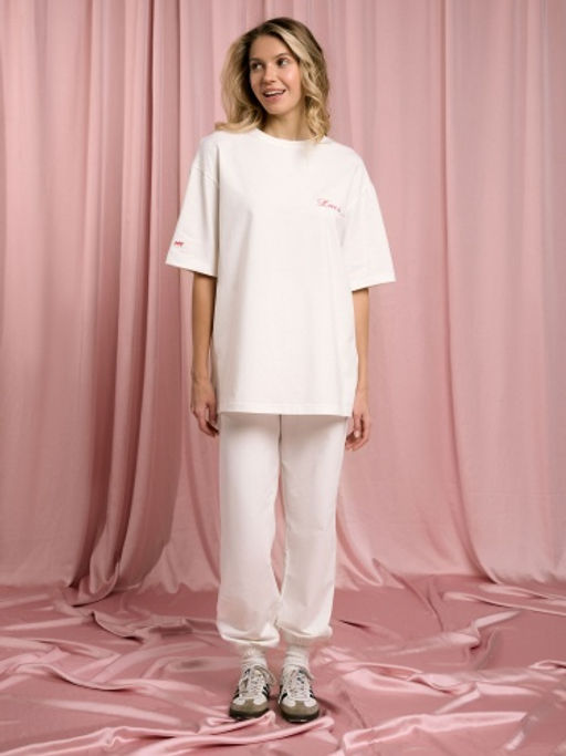 MY Футболка жен. с принтом love is ФБ033  фото 2